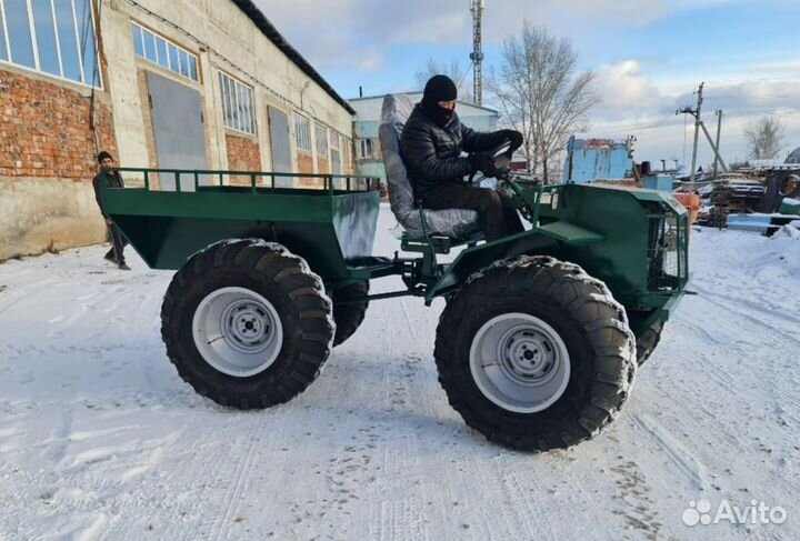 Плавающий болотоход 