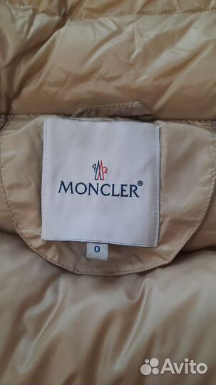 Пуховик женский moncler XS S 40-42 оригинал