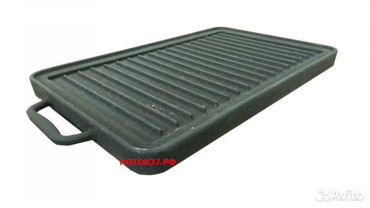 Решетка жаровня, гриль-противень, чугунный