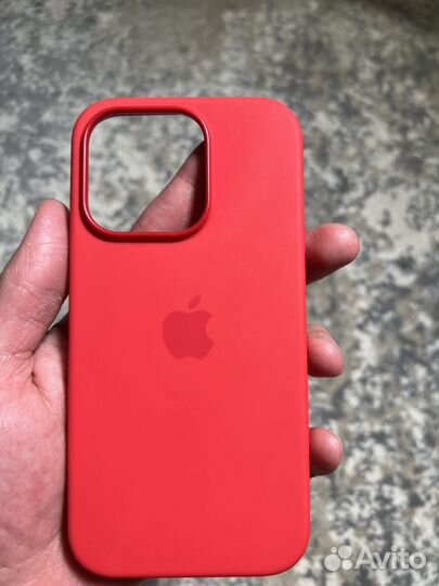 Оригинальный Чехол Apple iPhone 14 pro Red