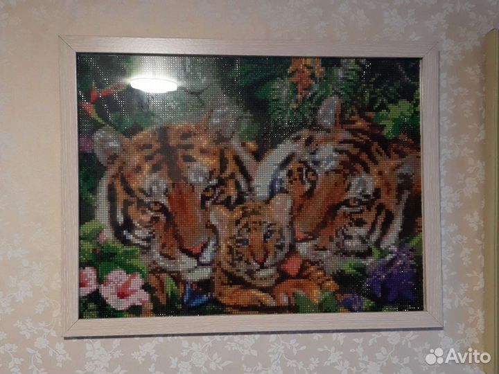 Картины из страз готовые