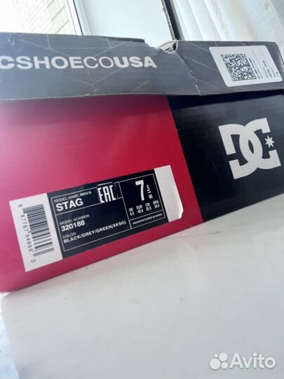 Кеды DC shoes stag