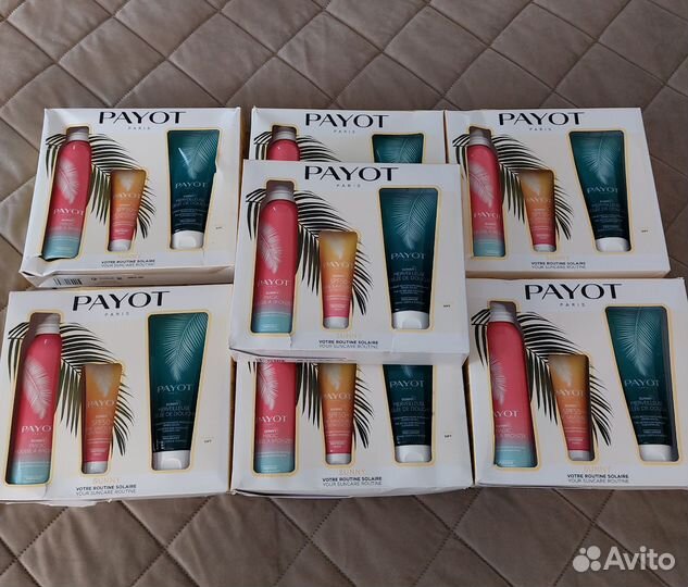 Гель, бронзер, крем с spf50 Payot