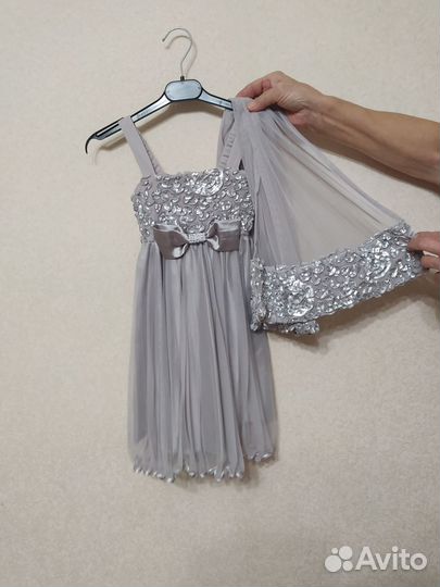 Нарядное платье для девочки 2-3 года