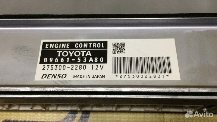 Блок управления двс Lexus Is250 GSE20 4GR-FSE