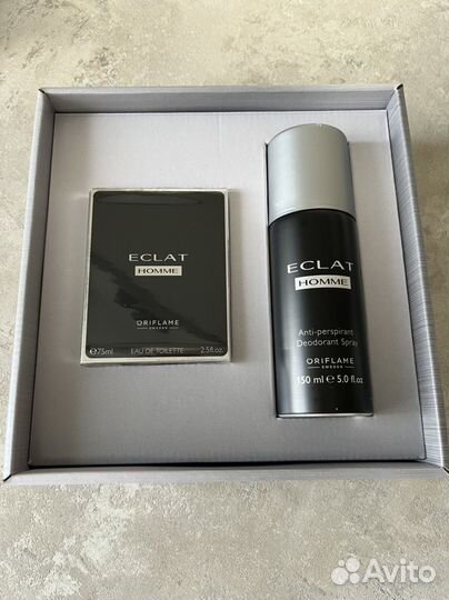 Подарочный парфюмерный набор Eclat Homme Oriflame