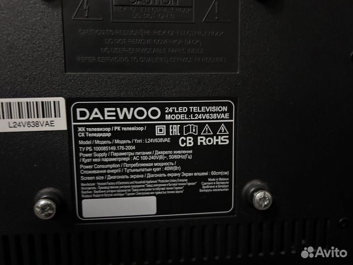 Daewoo Electronics L24V638VAE