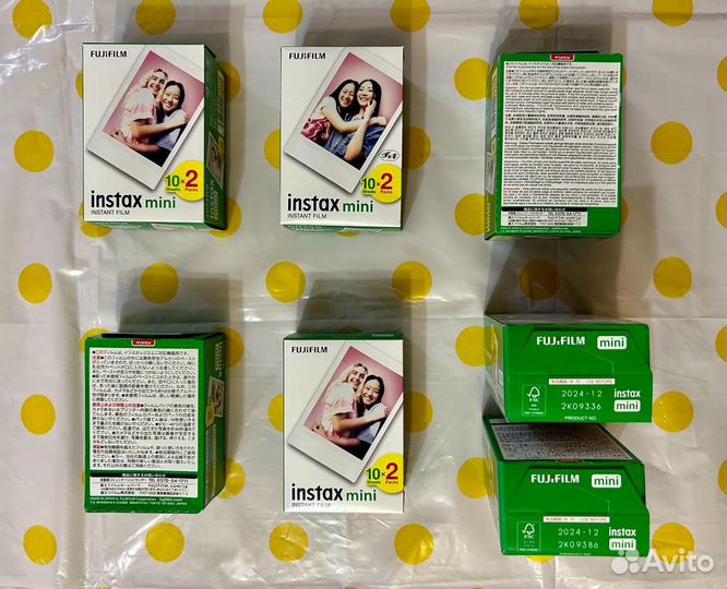 Катриджи для instax Mini