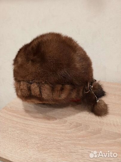 Шапка норковая женская56 58