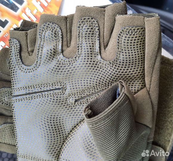 Перчатки тактические беспалые