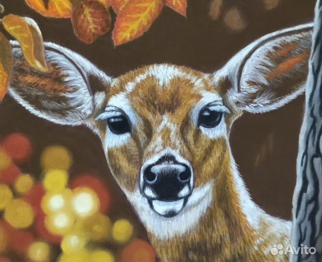 Картина сух.пастель 