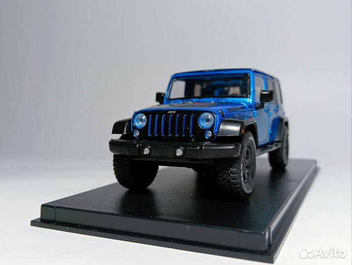 1/43 Jeep Wrangler 4x4 Blue (2016) Greenlight