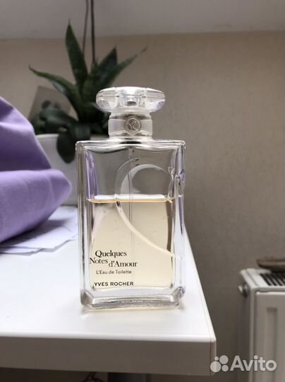 Туалетная вода духи yves rocher notes d'amour