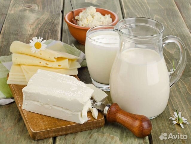 Молочная продукция(молоко, сыр, творог)
