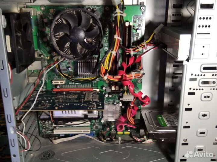 Офисный пк Intel core2duo e7400 gt240 ram4gb