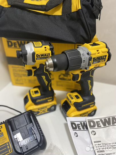 Набор Dewalt DCK2050M2(DCF850+DCD805)