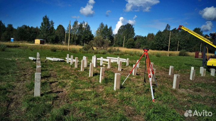 Фундамент из жб свай