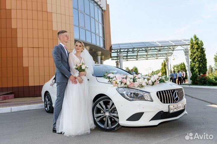 Свадебные украшения на автомобили