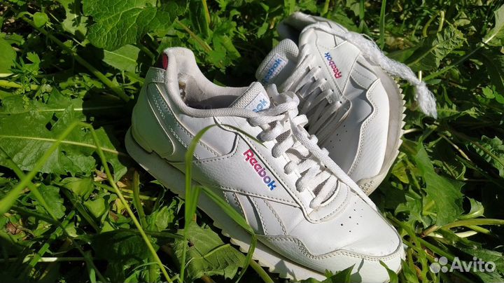 Кожаные кроссовки Reebok 37 разм (24 см) оригиналы