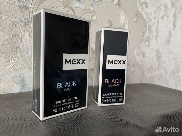 Туалетная вода Mexx Black man 50ml