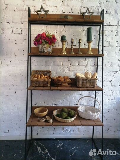 Этажерка стеллаж полки лофт