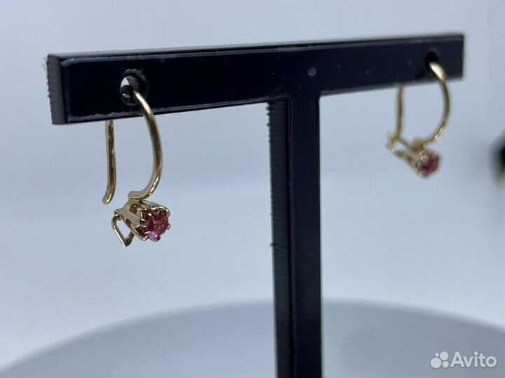 Золотые серьги СССР