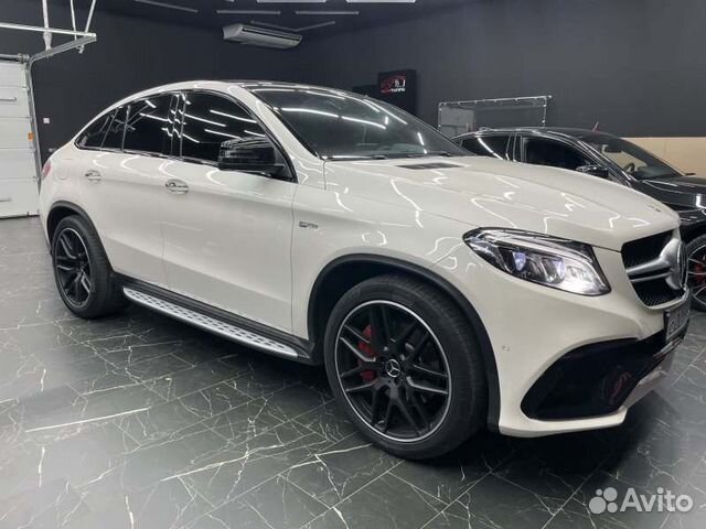 Накладки AMG металл на суппорта Mercedes GLE C292