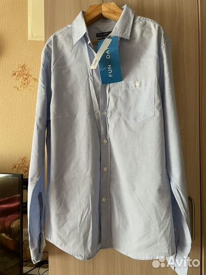 Детская рубашка в клетку