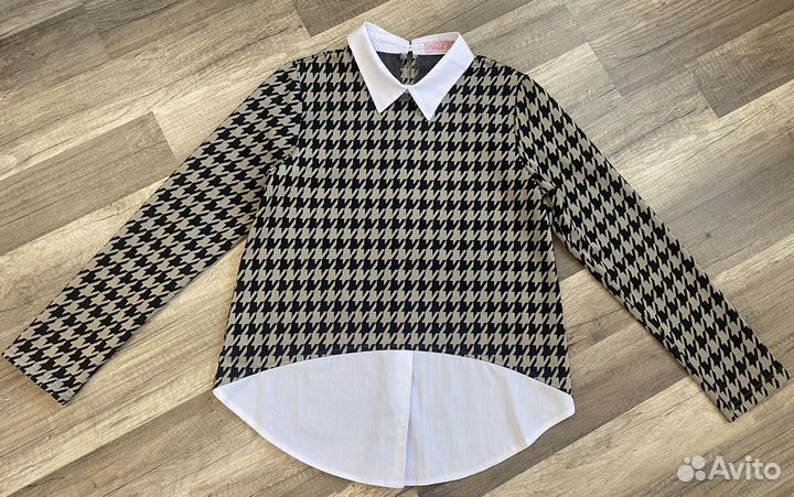 Блузка школьная р.140-146