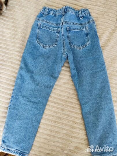 Джинсы для девочки 116