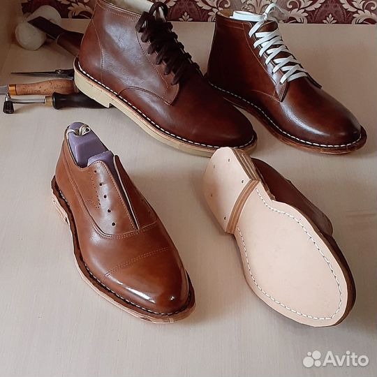 Ботинки ручной работы, пошив на заказ