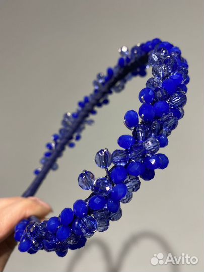 Ободок для волос ручной работы