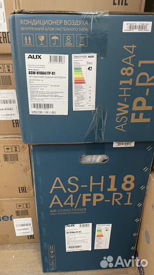 Сплит-системы AUX ASW-H18A4/FP-R1 AS-H18A4/FP-R1