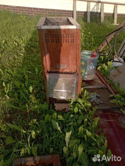 Печь банная бу