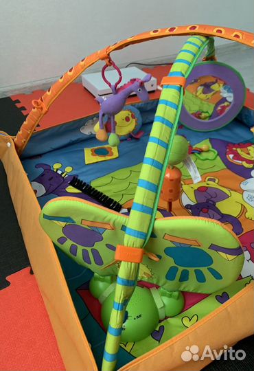 Развивающий коврик tiny love Зоосад