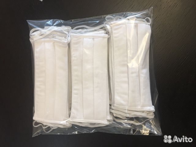 Маски Многоразовые медицинские 2х слойные