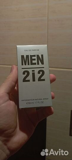 Туалетная вода Carolina Herrera Men 212 (2i2)