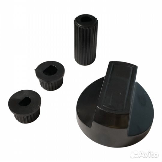 Ручка универсальная для плиты черная