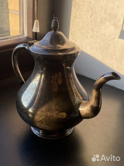 Кувшин чайник заварник Великобритания бронза