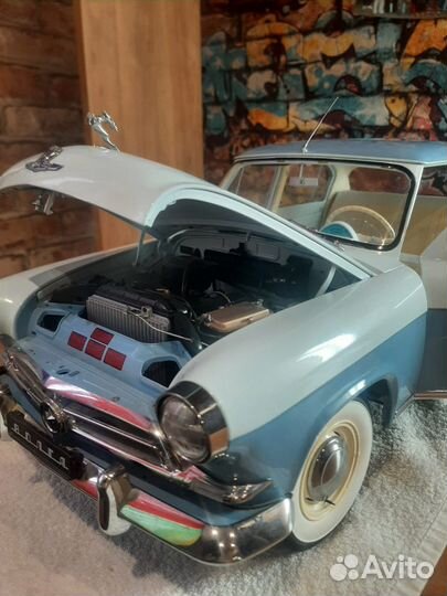 Модель автомобиля газ-21 «Волга» в масштабе 1:8