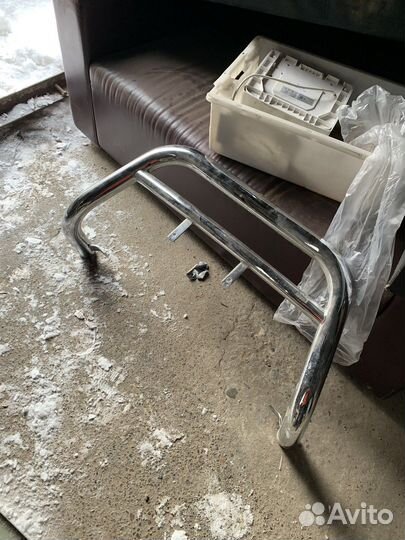 Кенгурятник хром кia Sportage