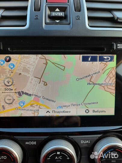 Навигация Subaru forester 4
