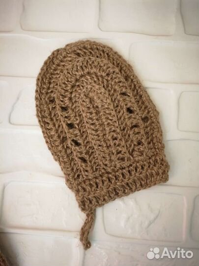 Мочалки из джута натуральные