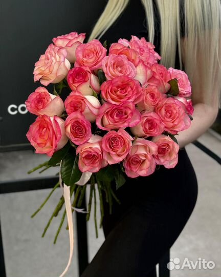 Розы цветы букеты доставка