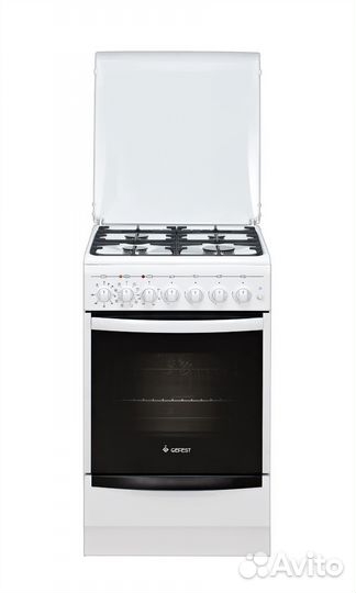 Комбинированная плита gefest 5102-03 белый