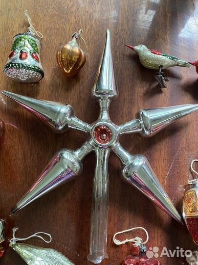 Елочные игрушки СССР и ГДР