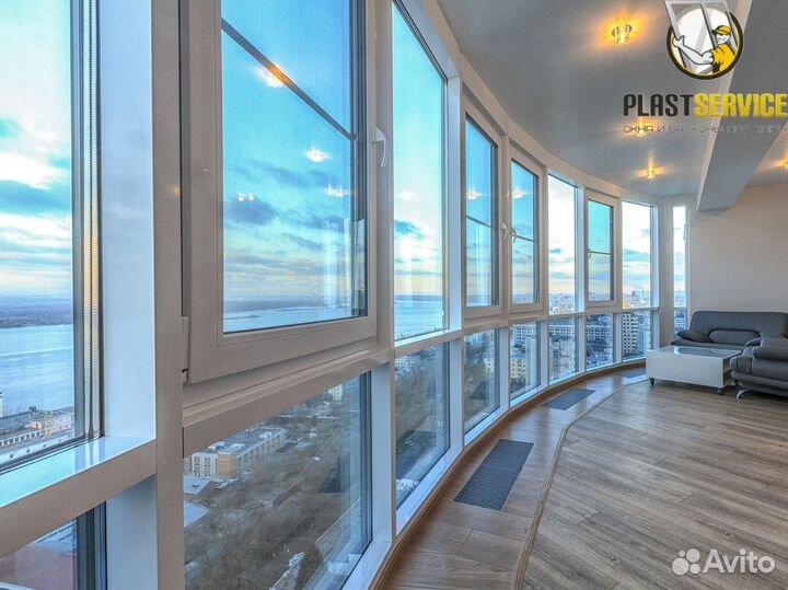 Панорамные окна, остекление от производителя