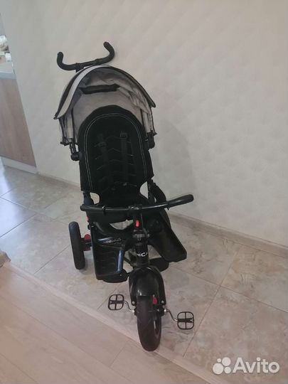 Велосипед с родительской ручкой