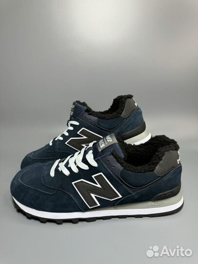 Кроссовки мужские великаны new balance 574 шерсть