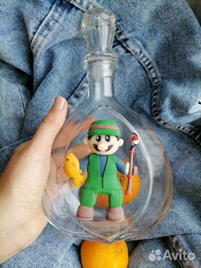 Бутылка стеклянная